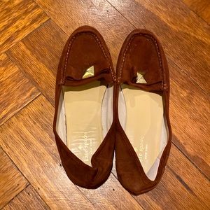 Kate Spade women flat shoes size8.5 brown